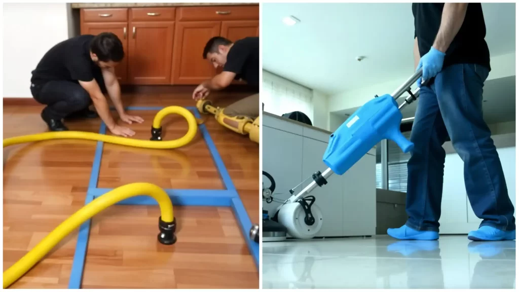 Difference Between Cleaning and Restoration Services