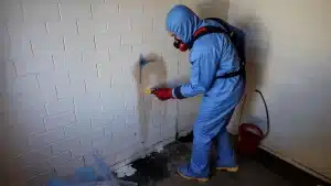 How to clean up after a crime scene