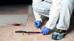 How to clean up blood from carpet crime scene