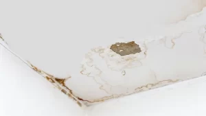 What causes leak in the ceiling