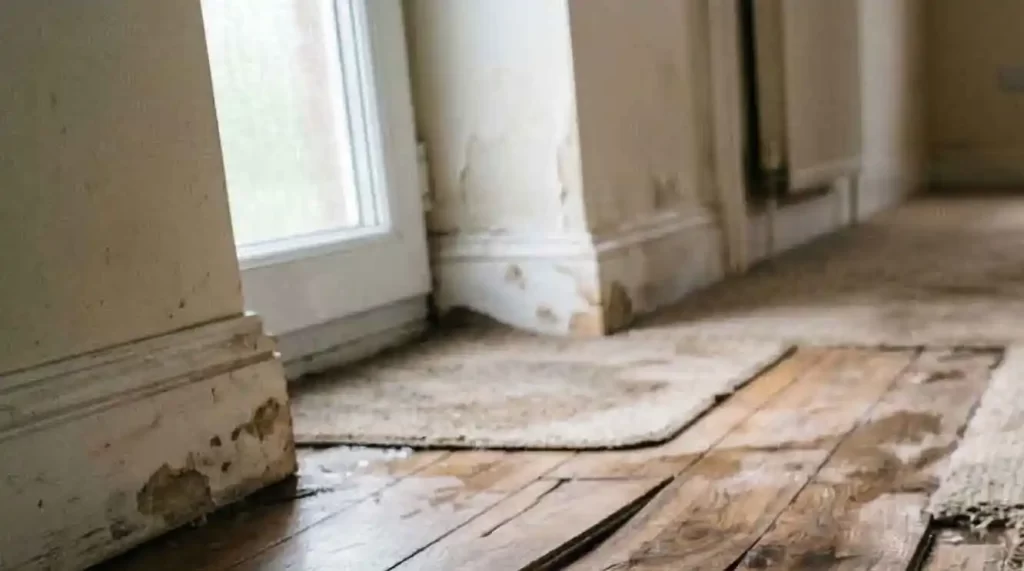 8. How Water Damage Affects Flooring Tile, Wood, and Carpet